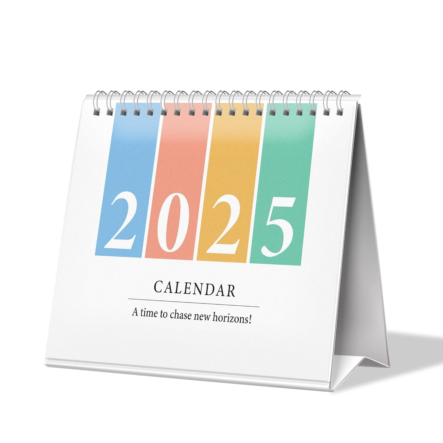 2025 Desk Calendar With To-do List Planner and Sticker Sheet - Color Wheel