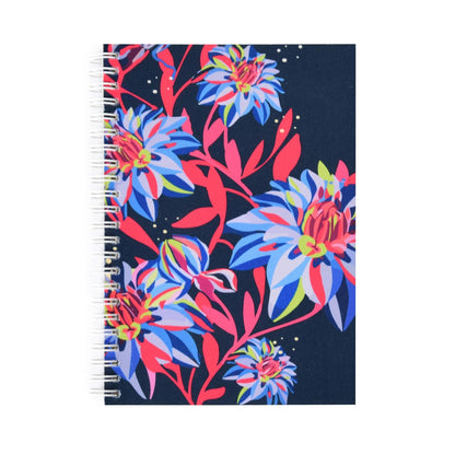 A5 Mousepad Diary With 2 Inbuilt Mousepads(Floral)
