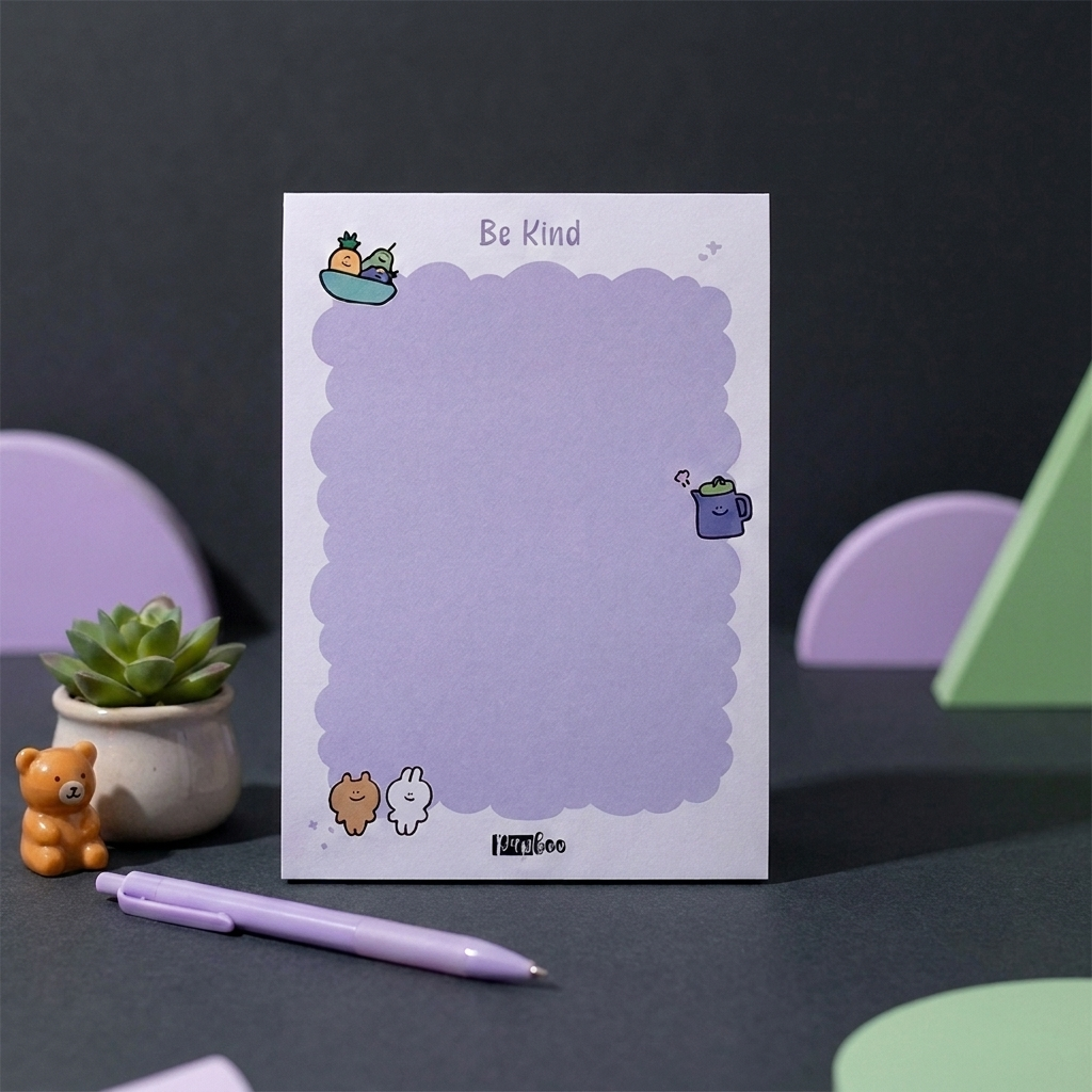 A6 Tearoff Notepad - Be Kind