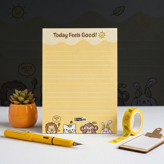A6 Tear-Off Notepad – Feel Good