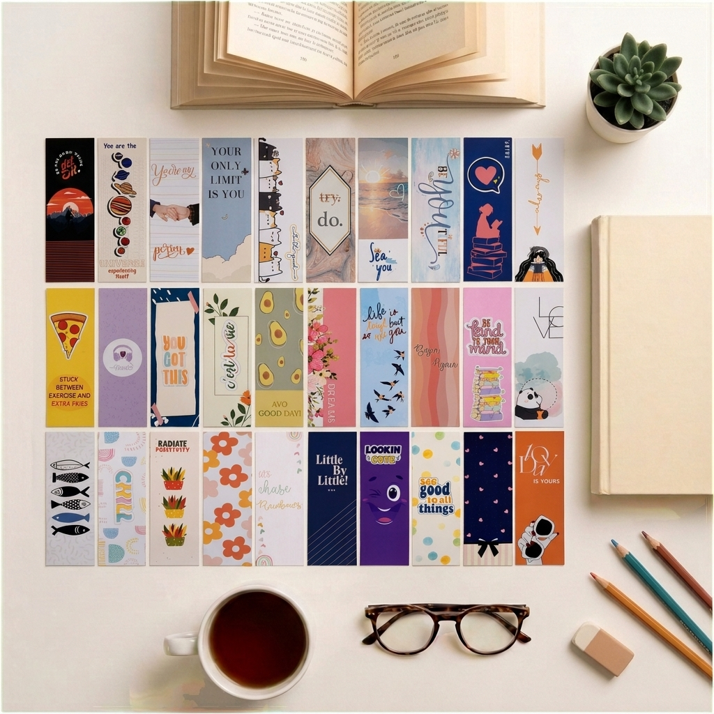 Let Go- Bookmark(pack of 30)