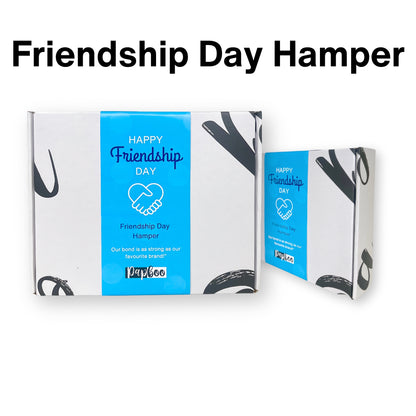 Papboo Friendship day Hamper For Male Friend 1 Daily Planner, 1 Notebook Diary,1 Pen, 5 Bookmark, 1 Fridge Magnet Opener, 2 Friendship Cards