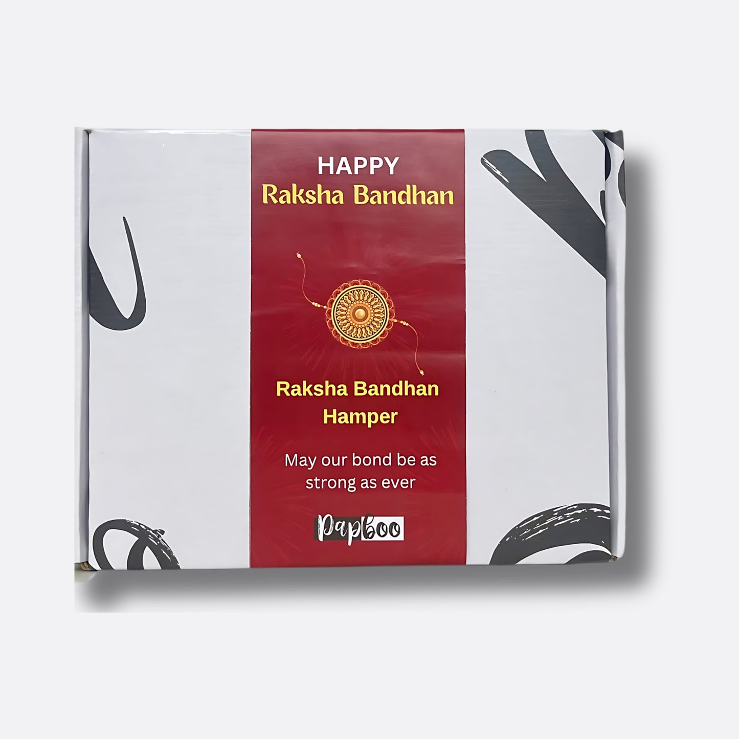 Papboo Raksha Bandhan Hamper For Sister With 1 Brownie Bar, 1 Hardcover Diary, 1 To DO list, 1 Pen, 5 Bookmark, 2 Rakhi Cards