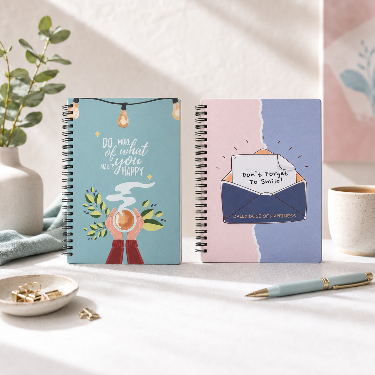 Do More & Smile- Pack of 2