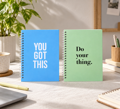 Do Your Thing + You Got This Combo Re-writable Notebook