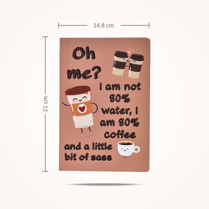 Coffee lover- Soft Bound Notebook