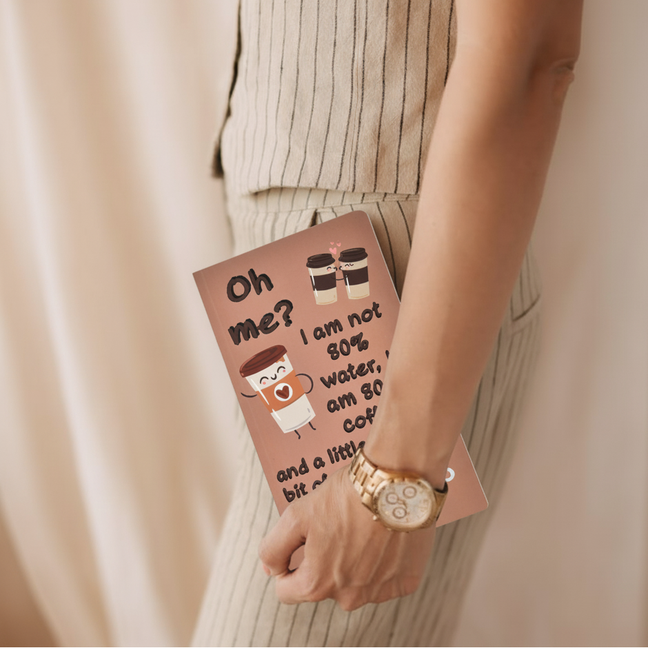 Coffee lover- Soft Bound Notebook