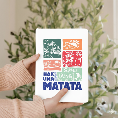 2026 Undated Annual Planner Kit - Hakuna Matata