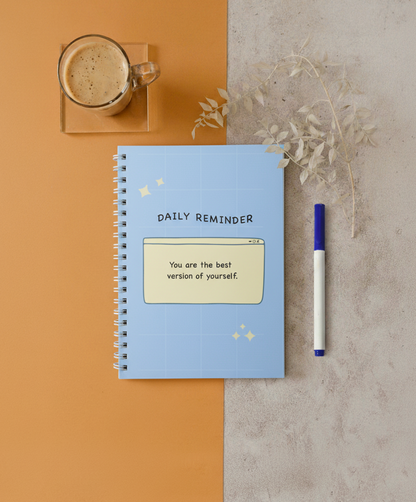 Daily Reminder Re-writable Notebook