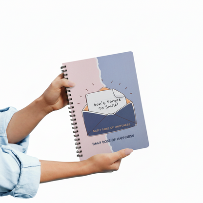 Smile- Wiro Dot Grid Journal