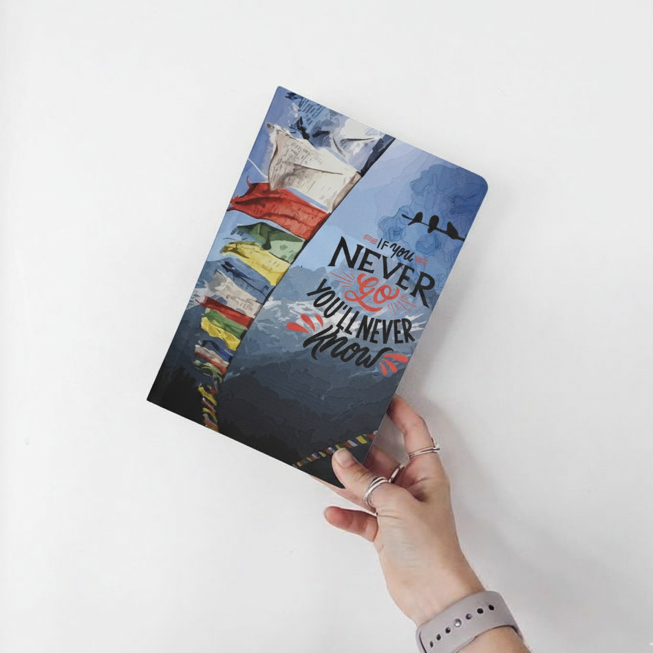 Travel Flags- Soft Bound Notebook