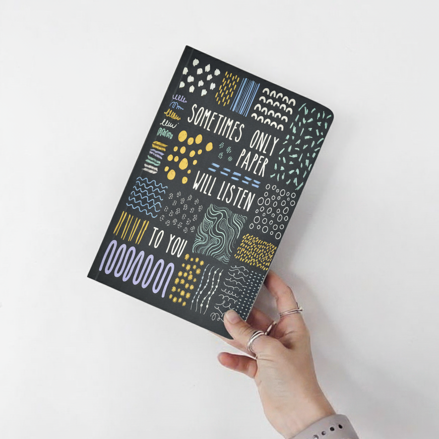 Sometimes- Soft Bound Notebook