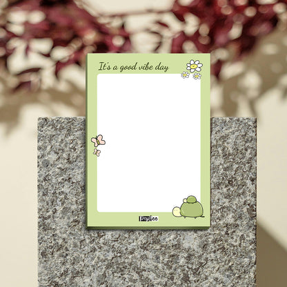 A6 Tear-Off Notepad – Good Vibe