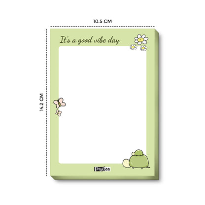 A6 Tear-Off Notepad – Good Vibe