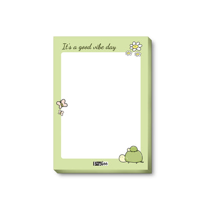 A6 Tear-Off Notepad – Good Vibe