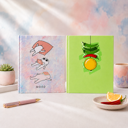 Mood & Nazarbattu combo- Hardbound Dairy