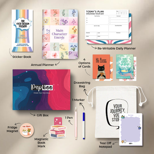 2026 Undated Annual Planner Kit - Character