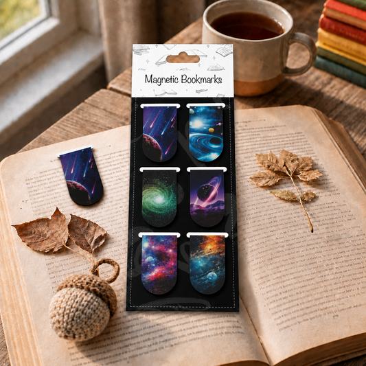 Galaxy- Magnetic Bookmark