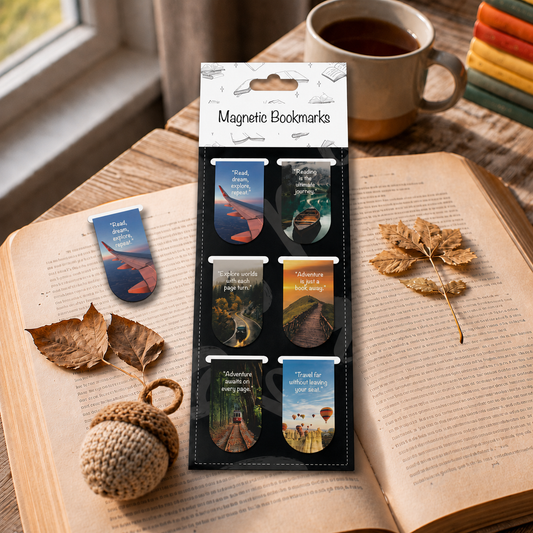 Travel- Magnetic Bookmark