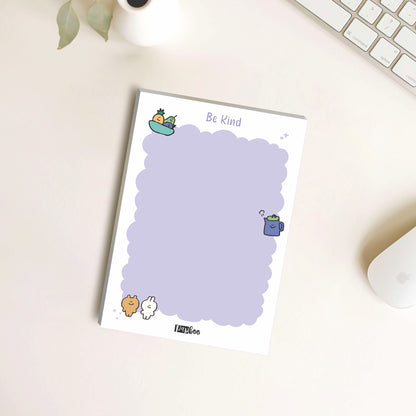 A6 Tearoff Notepad - Be Kind
