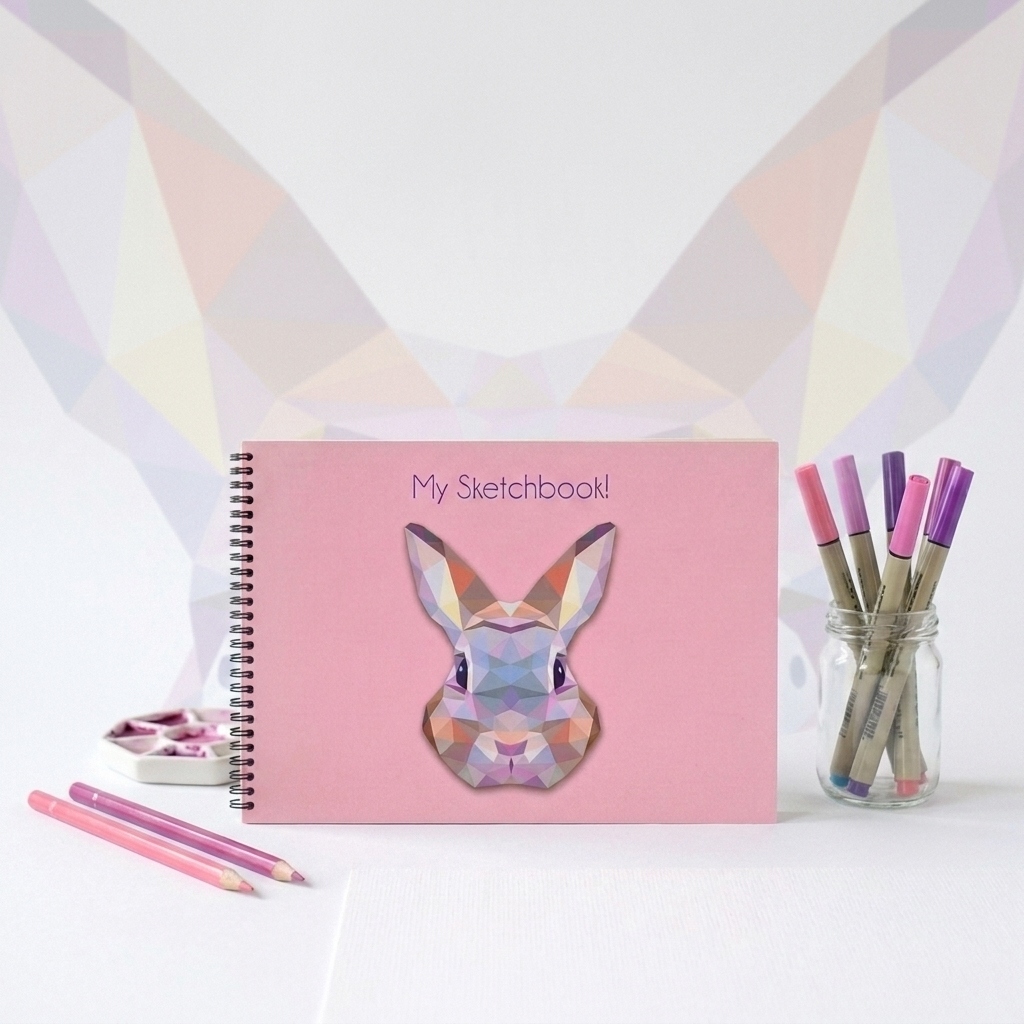Pack of 9 Sketchbook – Rabbit (Navratri Special)