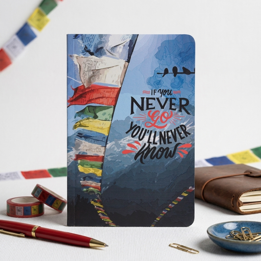 Travel Flags- Soft Bound Notebook