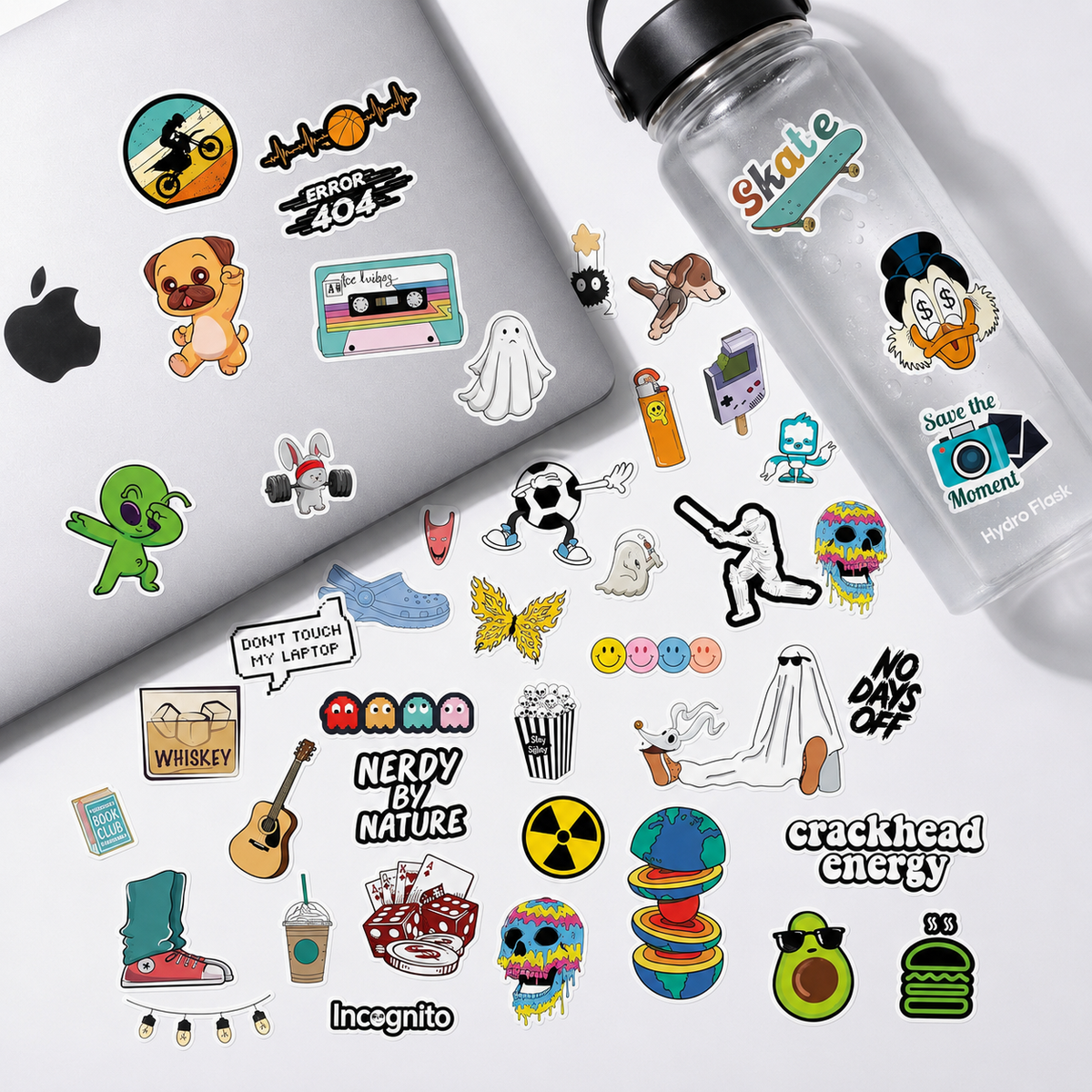 bullet- Vinyl Stickers (Pack of 50)