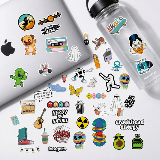 bullet- Vinyl Stickers (Pack of 50)