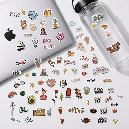 Everyday Vinyl Stickers (Pack of 100)