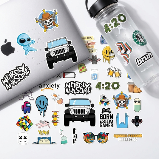 Thar- Vinyl Stickers (Pack of 50)