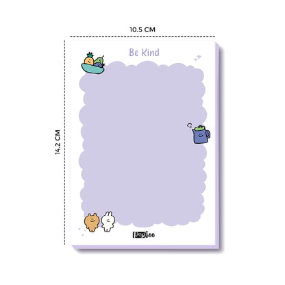 A6 Tearoff Notepad - Be Kind