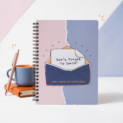 Smile- Wiro Dot Grid Journal