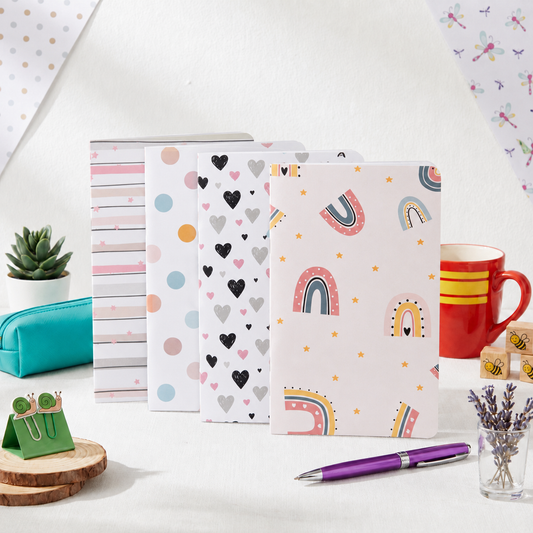 Abstract - Set of 4 Notebooks
