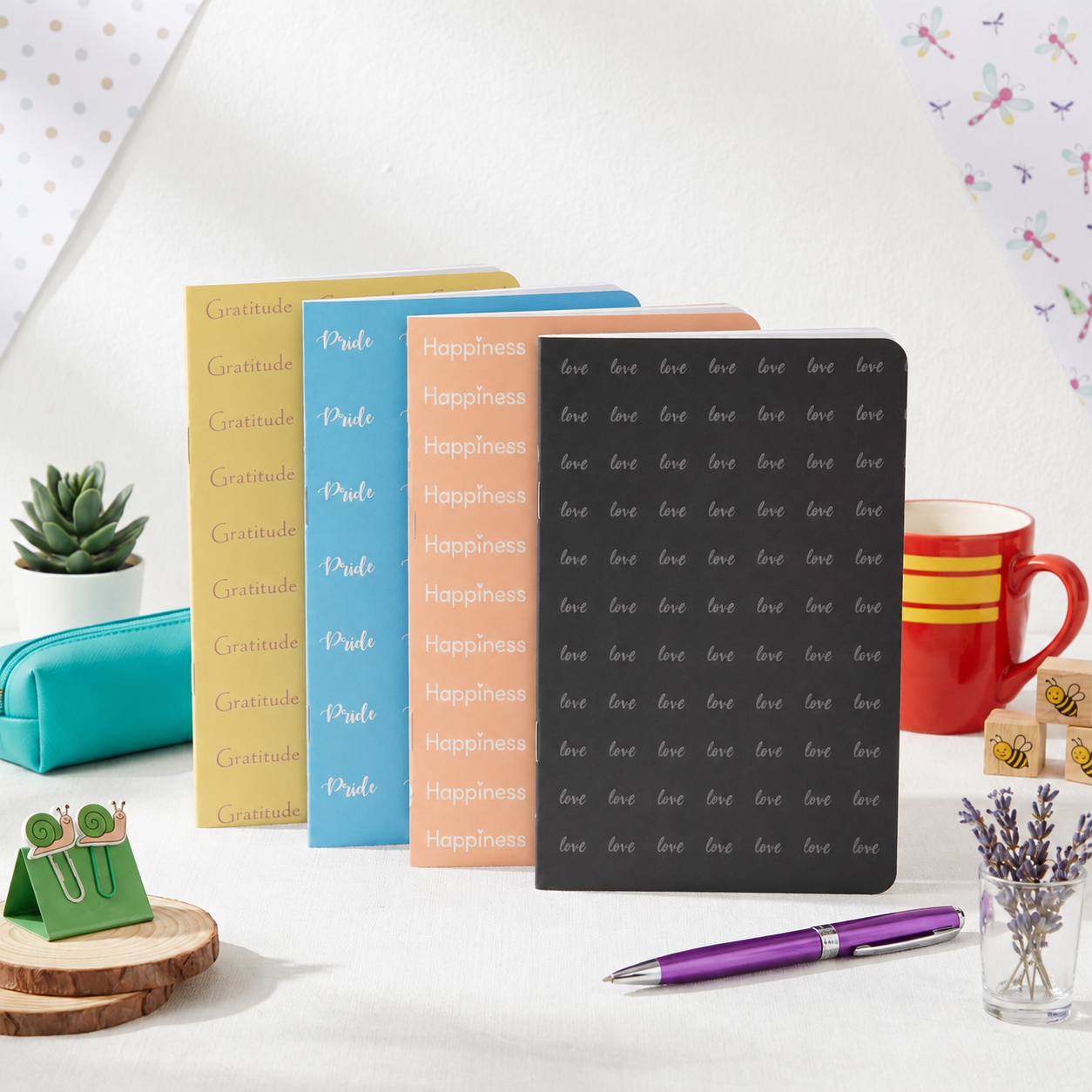 Feelings – Set of 4 Notebooks