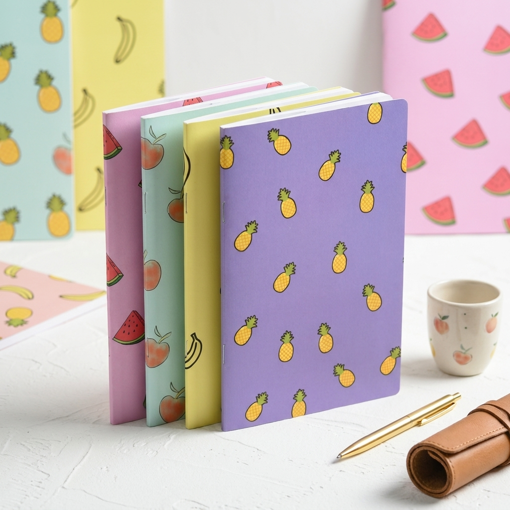 Fruits – Set of 4 Notebooks