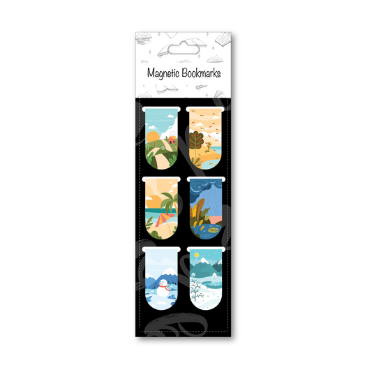 Seasons- Magnetic Bookmark