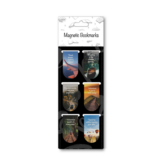 Travel- Magnetic Bookmark