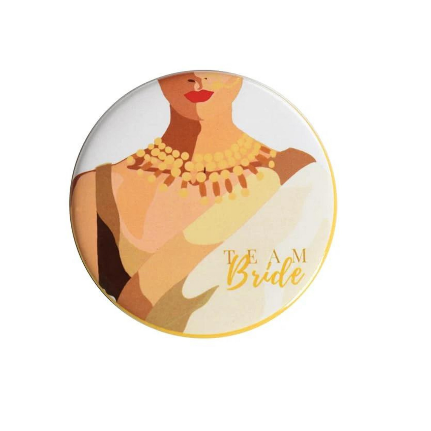 Papboo  Team Bride, Wedding Badges (Pack of 15)