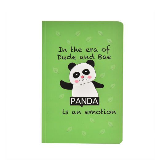 Panda- Soft Bound Notebook