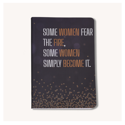 Women Fire- Soft Bound Notebook