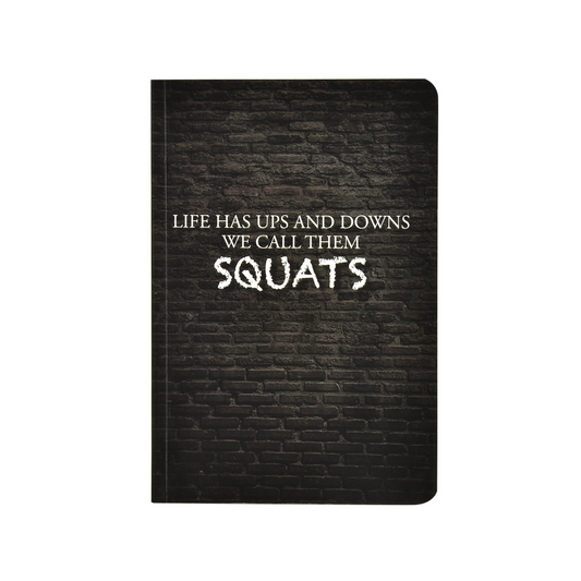 Squats- Soft Bound Notebook