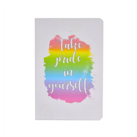 Take Pride- Soft Bound Notebook