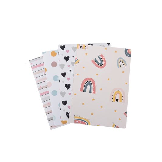 Abstract - Set of 4 Notebooks