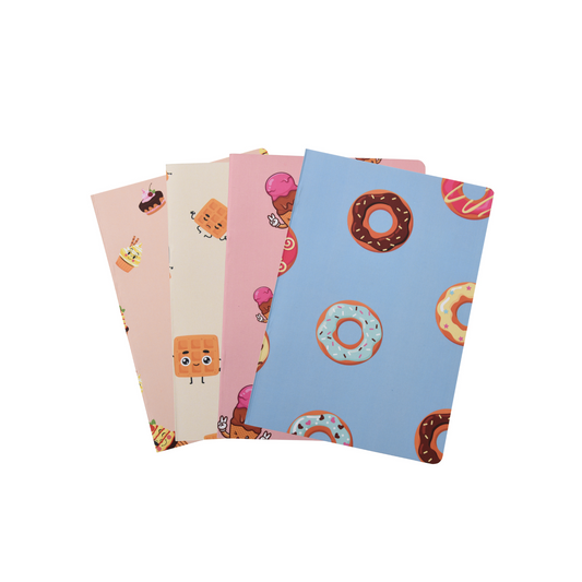 Dessert - Set of 4 Notebooks