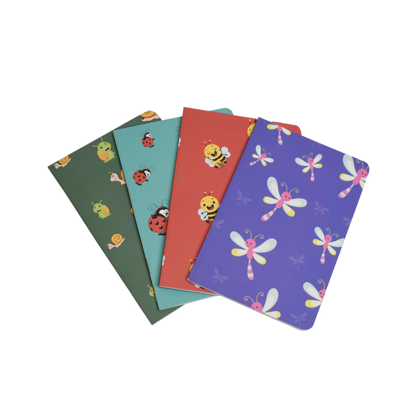 Cute Creatures – Set of 4 Notebook