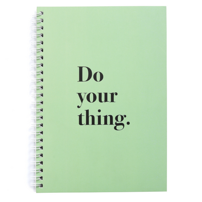 Do your thing Re-writeable Notebook