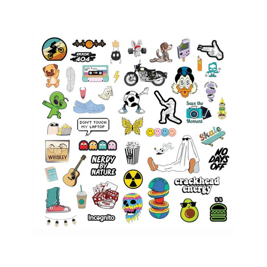 bullet- Vinyl Stickers (Pack of 50)