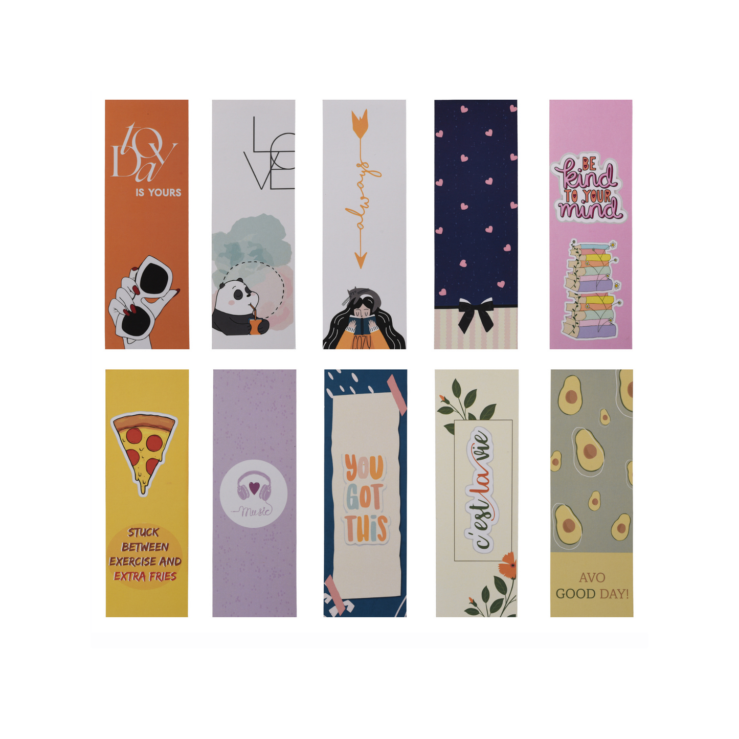 Shades- Bookmark (Pack of 10)
