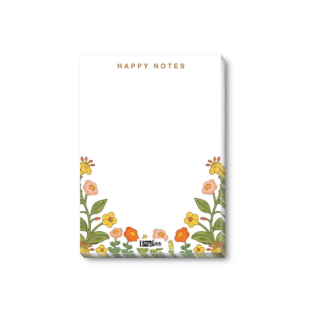 A6 Tear-Off Notepad – Happy Notes