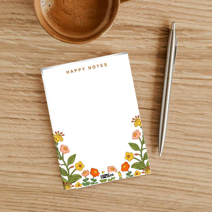 A6 Tear-Off Notepad – Happy Notes